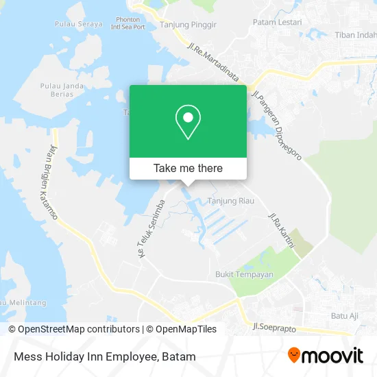 Mess Holiday Inn Employee map