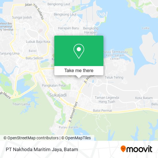 PT Nakhoda Maritim Jaya map