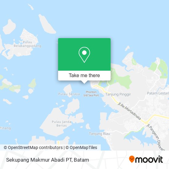 Sekupang Makmur Abadi PT map