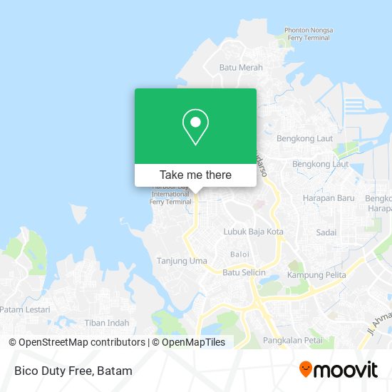 Bico Duty Free map