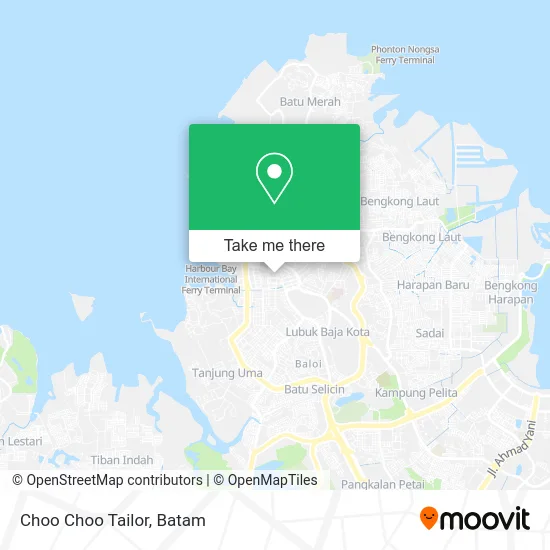 Choo Choo Tailor map