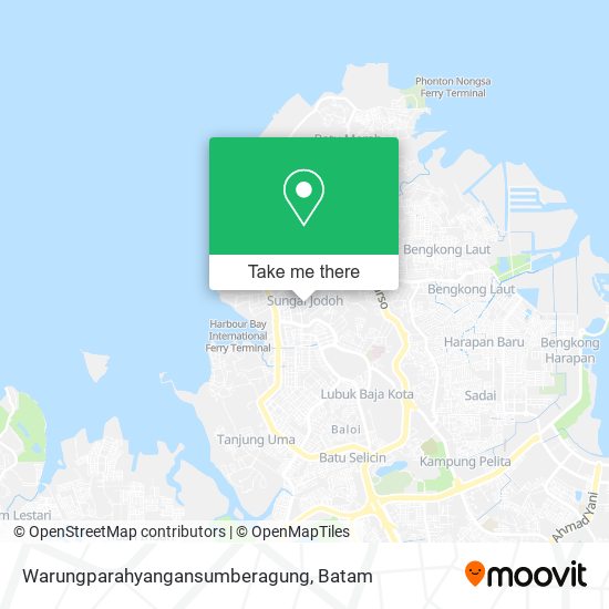 Warungparahyangansumberagung map