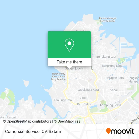 Comersial Service. CV map