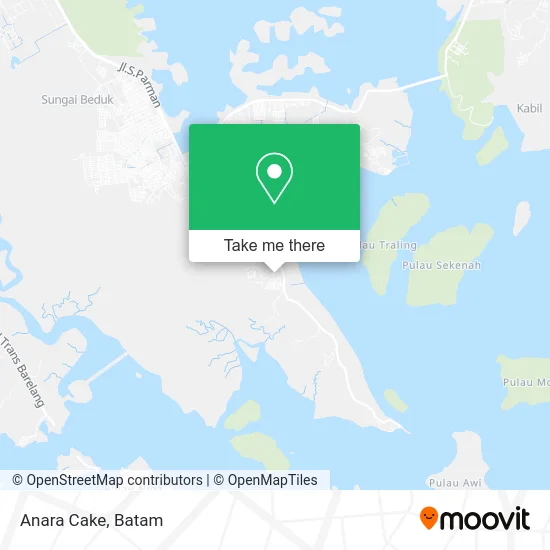 Anara Cake map