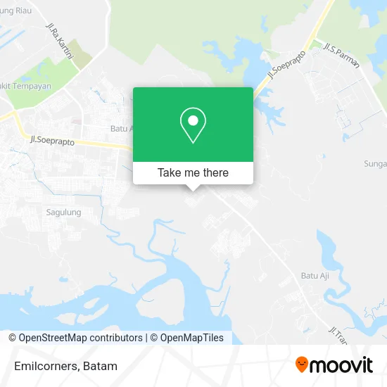 Emilcorners map