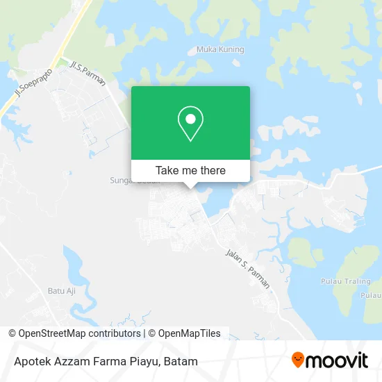 Apotek Azzam Farma Piayu map
