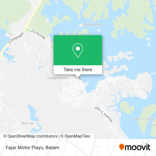 Fajar Motor Piayu map