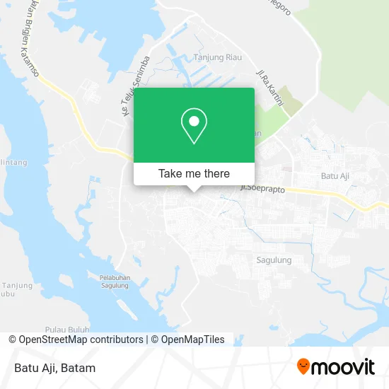 Batu Aji map