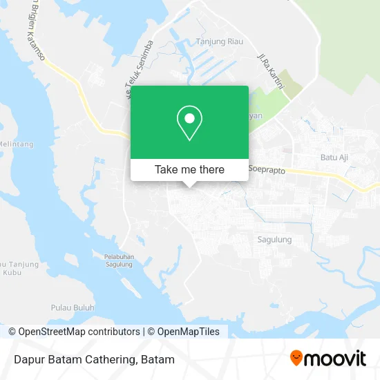 Dapur Batam Cathering map