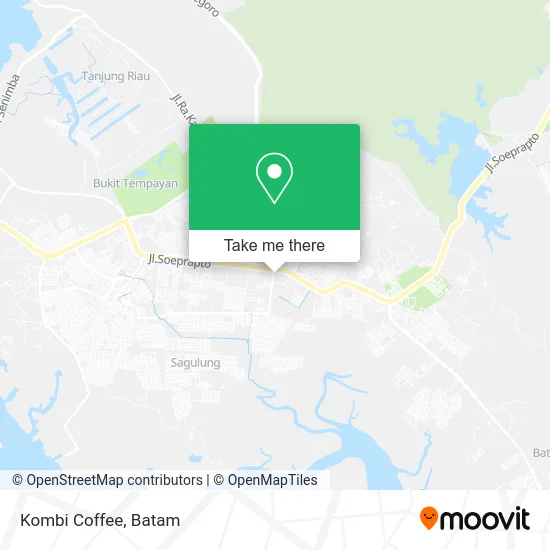 Kombi Coffee map