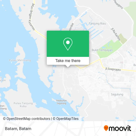 Batam map