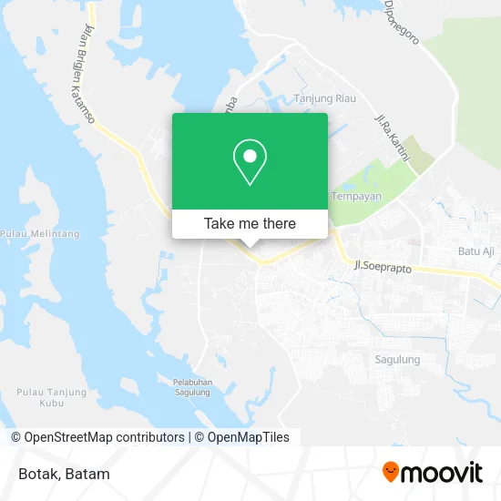 Botak map