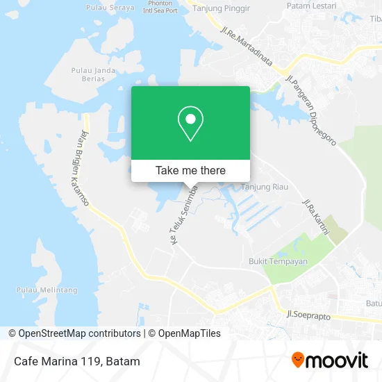 Cafe Marina 119 map