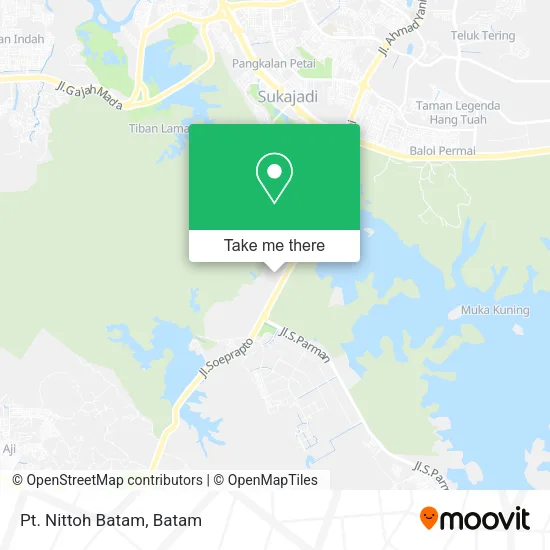 Pt. Nittoh Batam map