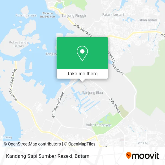 Kandang Sapi Sumber Rezeki map