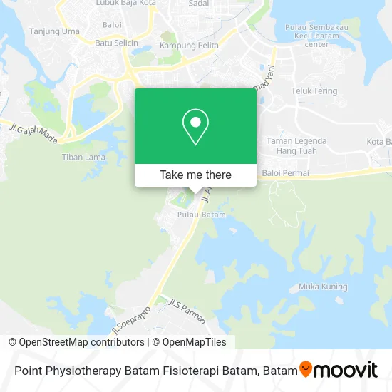 Point Physiotherapy Batam Fisioterapi Batam map