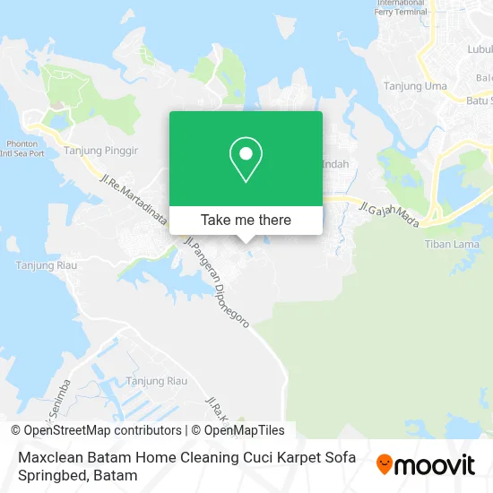 Maxclean Batam Home Cleaning Cuci Karpet Sofa Springbed map