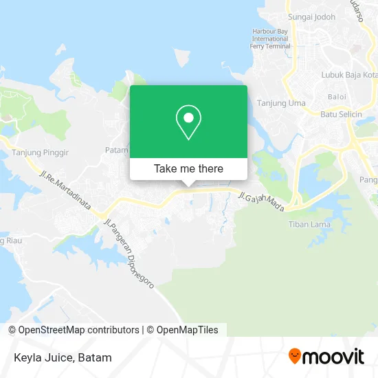 Keyla Juice map