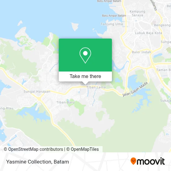 Yasmine Collection map