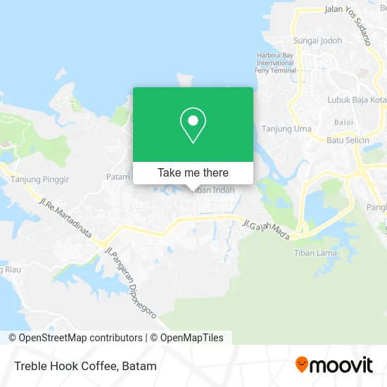 Treble Hook Coffee map