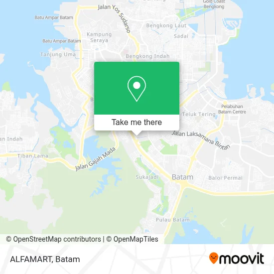 ALFAMART map
