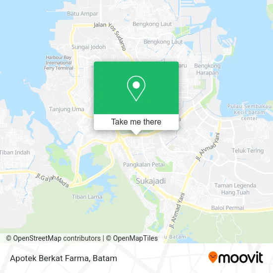 Apotek Berkat Farma map