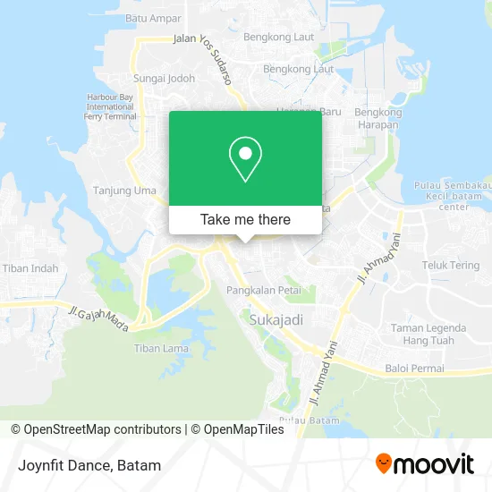 Joynfit Dance map