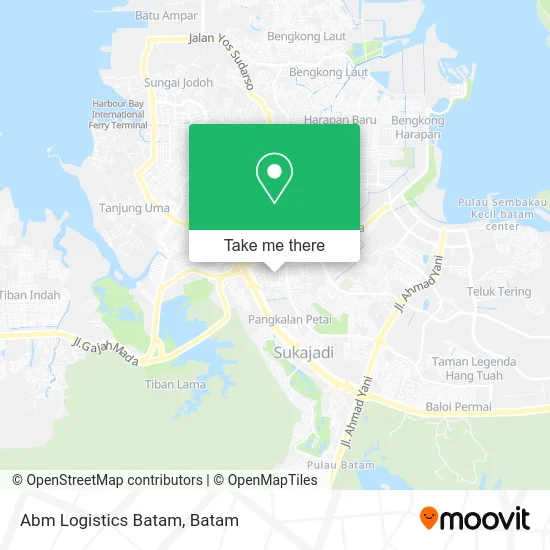 Abm Logistics Batam map