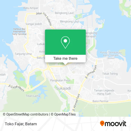 Toko Fajar map