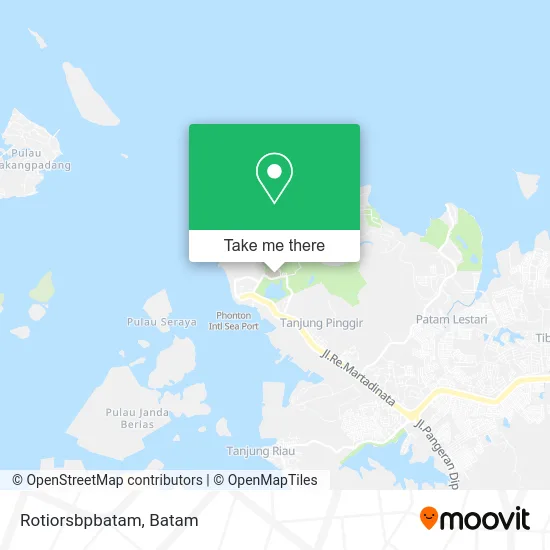 Rotiorsbpbatam map