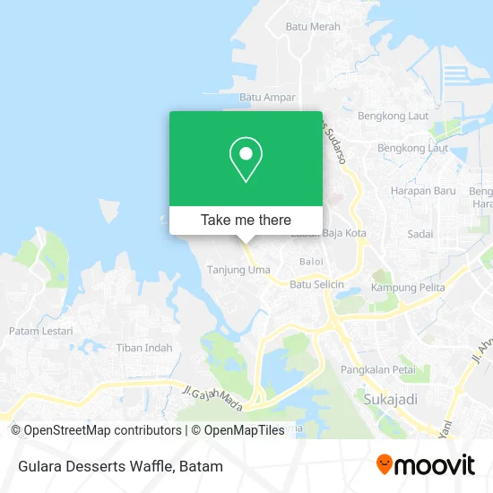 Gulara Desserts Waffle map