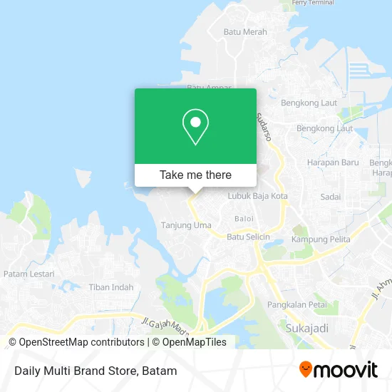 Daily Multi Brand Store map