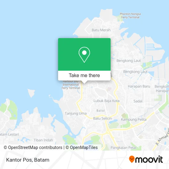 Kantor Pos map