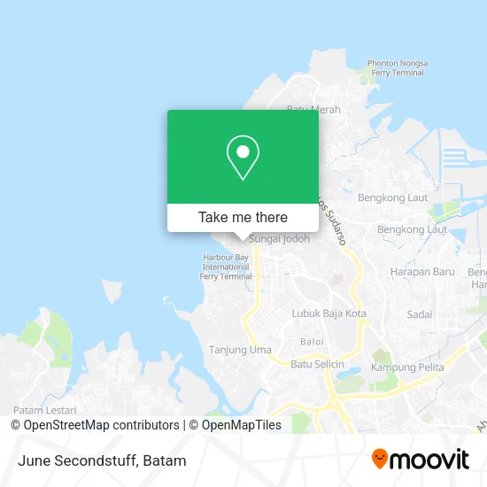 June Secondstuff map
