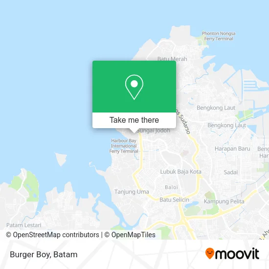 Burger Boy map
