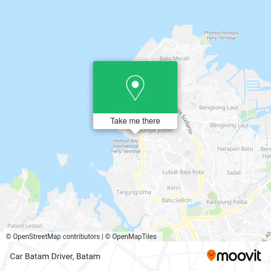 Car Batam Driver map