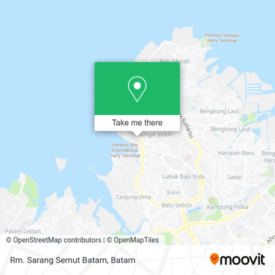 Rm. Sarang Semut Batam map