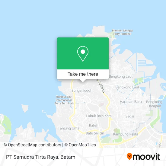 PT Samudra Tirta Raya map