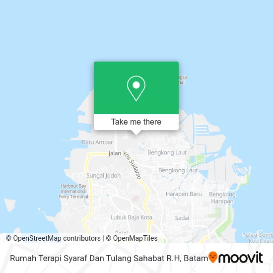 Rumah Terapi Syaraf Dan Tulang Sahabat R.H map