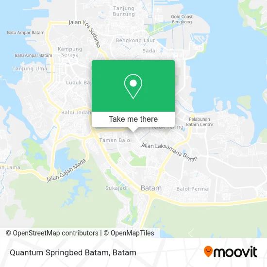 Quantum Springbed Batam map