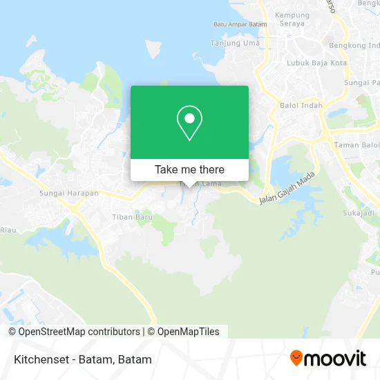 Kitchenset - Batam map