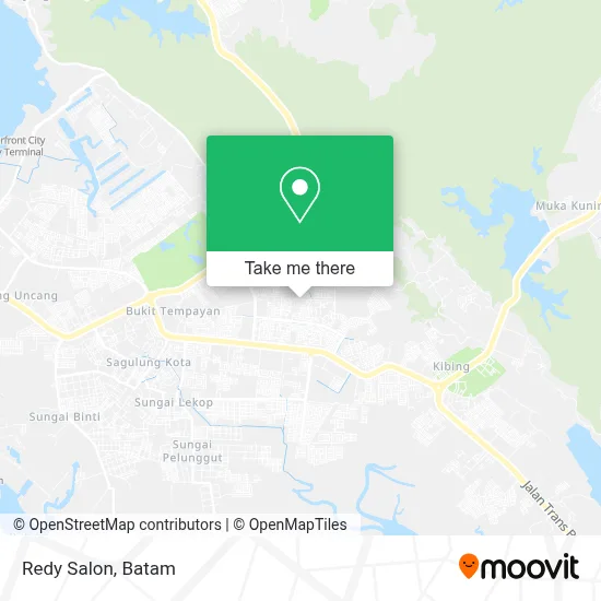 Redy Salon map