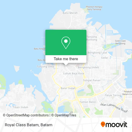 Royal Class Batam map