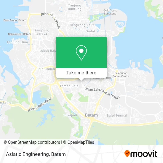 Asiatic Engineering map