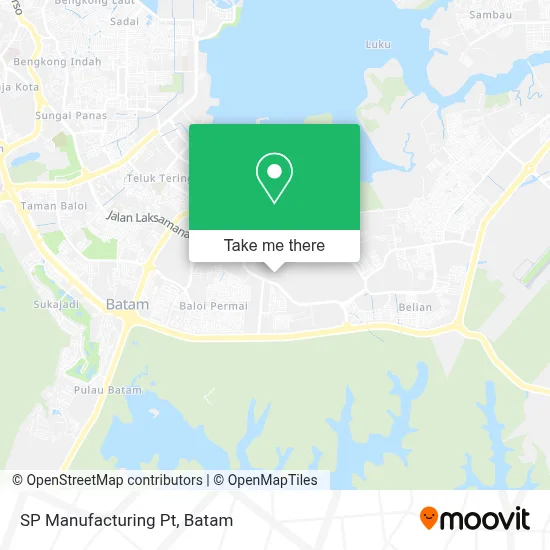 SP Manufacturing Pt map