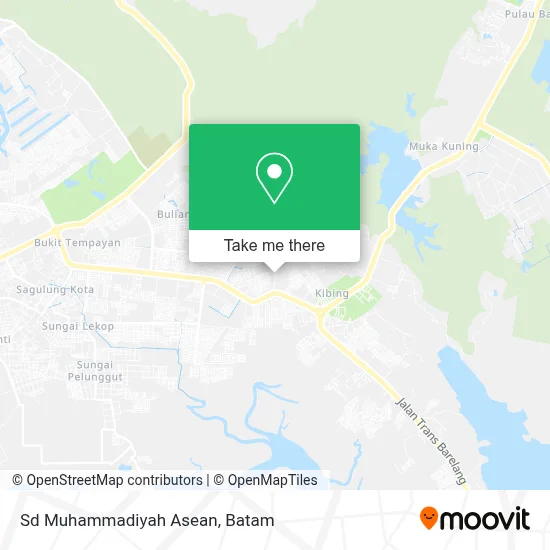 Sd Muhammadiyah Asean map