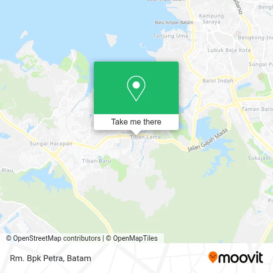 Rm. Bpk Petra map
