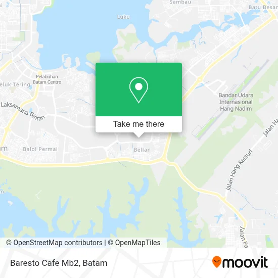 Baresto Cafe Mb2 map
