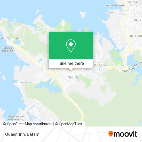 Queen Inn map