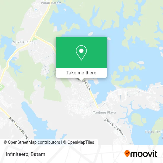 Infiniteerp map